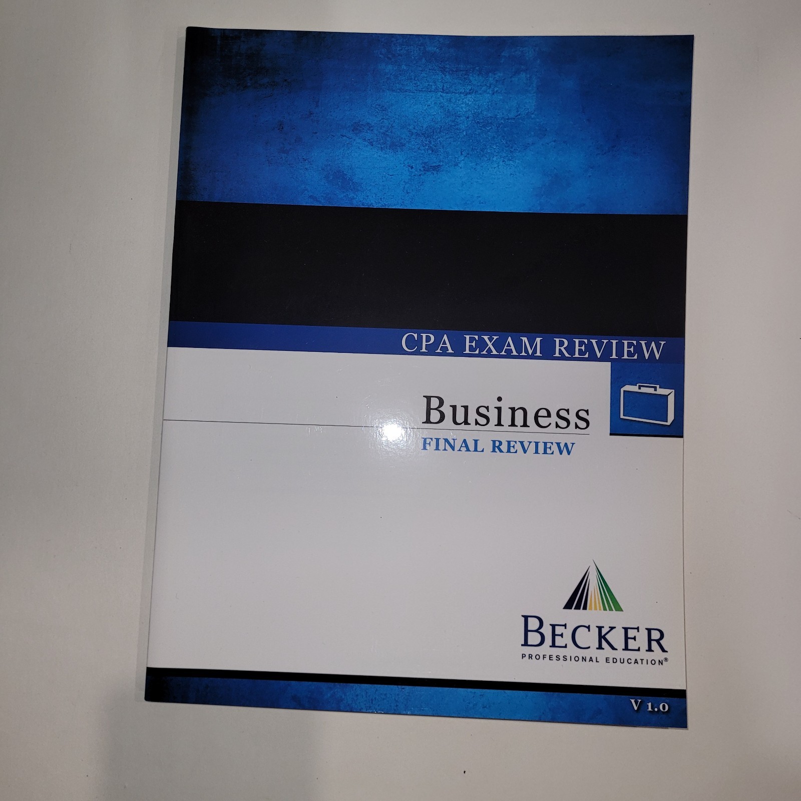 Becker CPA Exam Review Business Final Review V 1.0 in Excellent Cond.