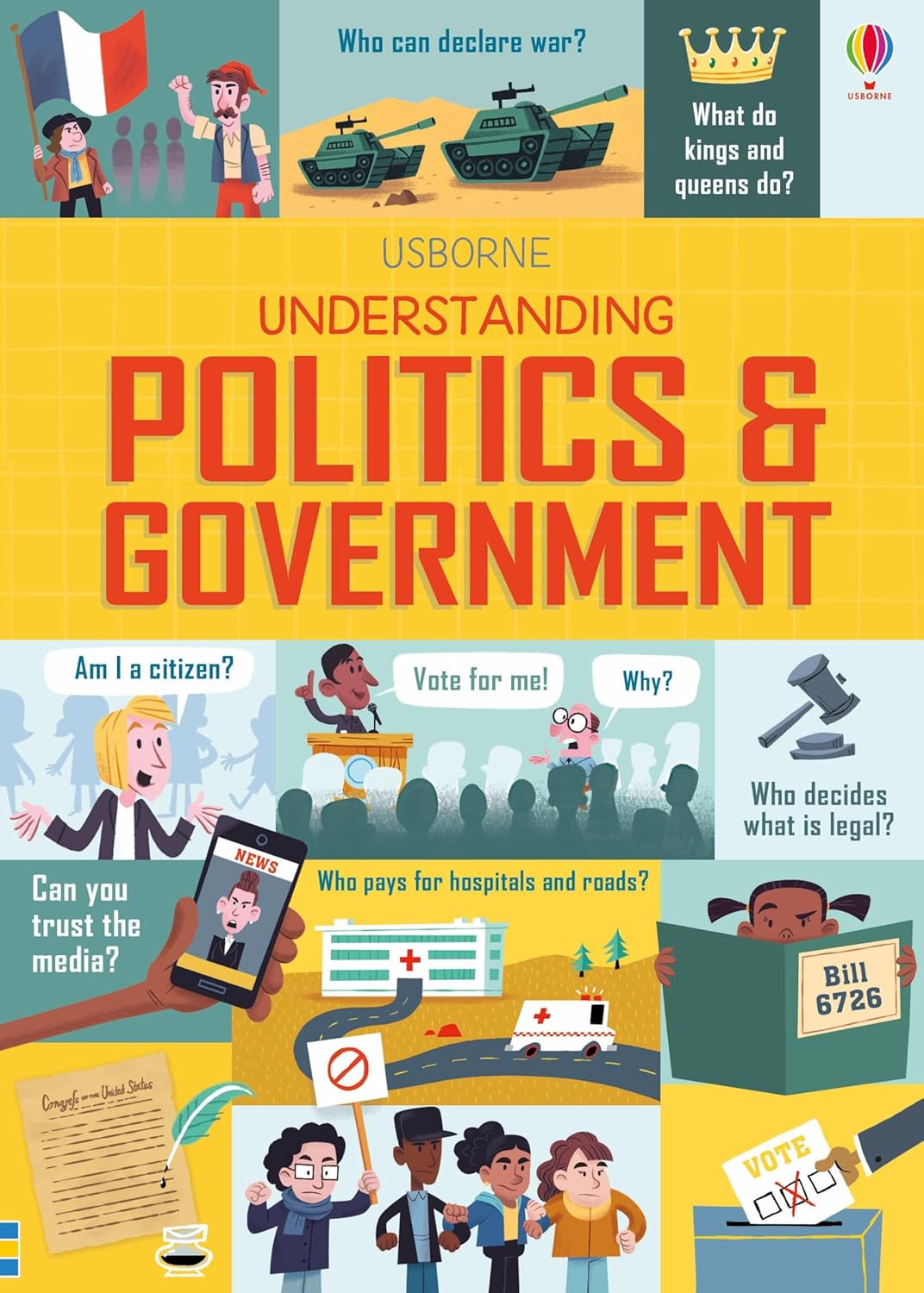 Understanding Politics and Government: an Illustrated Nonfiction Guide to Voting