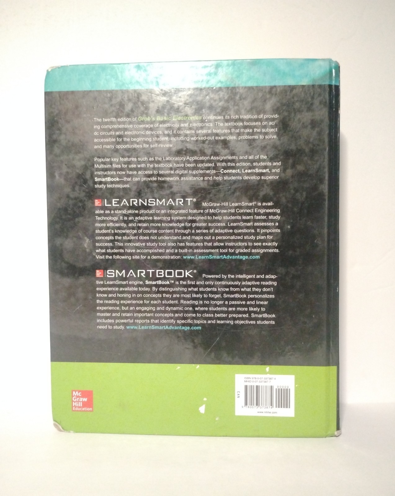 Grob&rsquo;s Basic Electronics 12th Edition 2016 Hardcover Textbook Mitchel E. Schultz