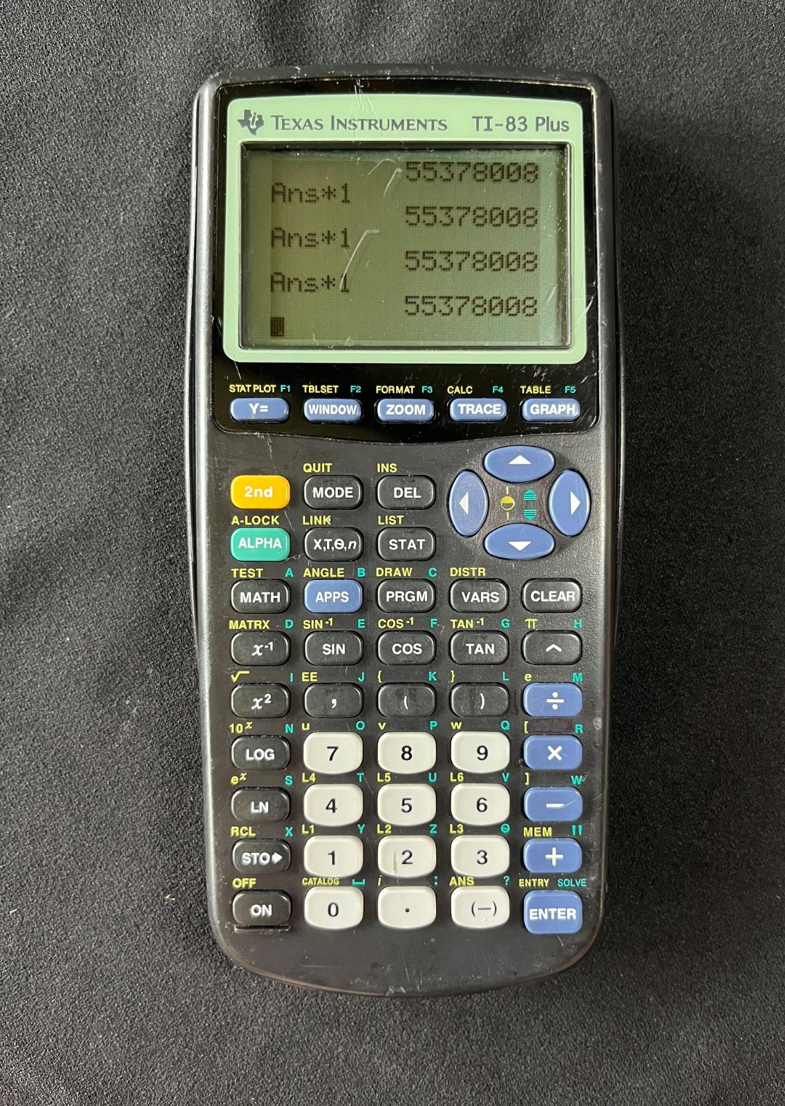 The Great International Math on Keys Paperback 1976 Texas Instruments TI-83 Plus
