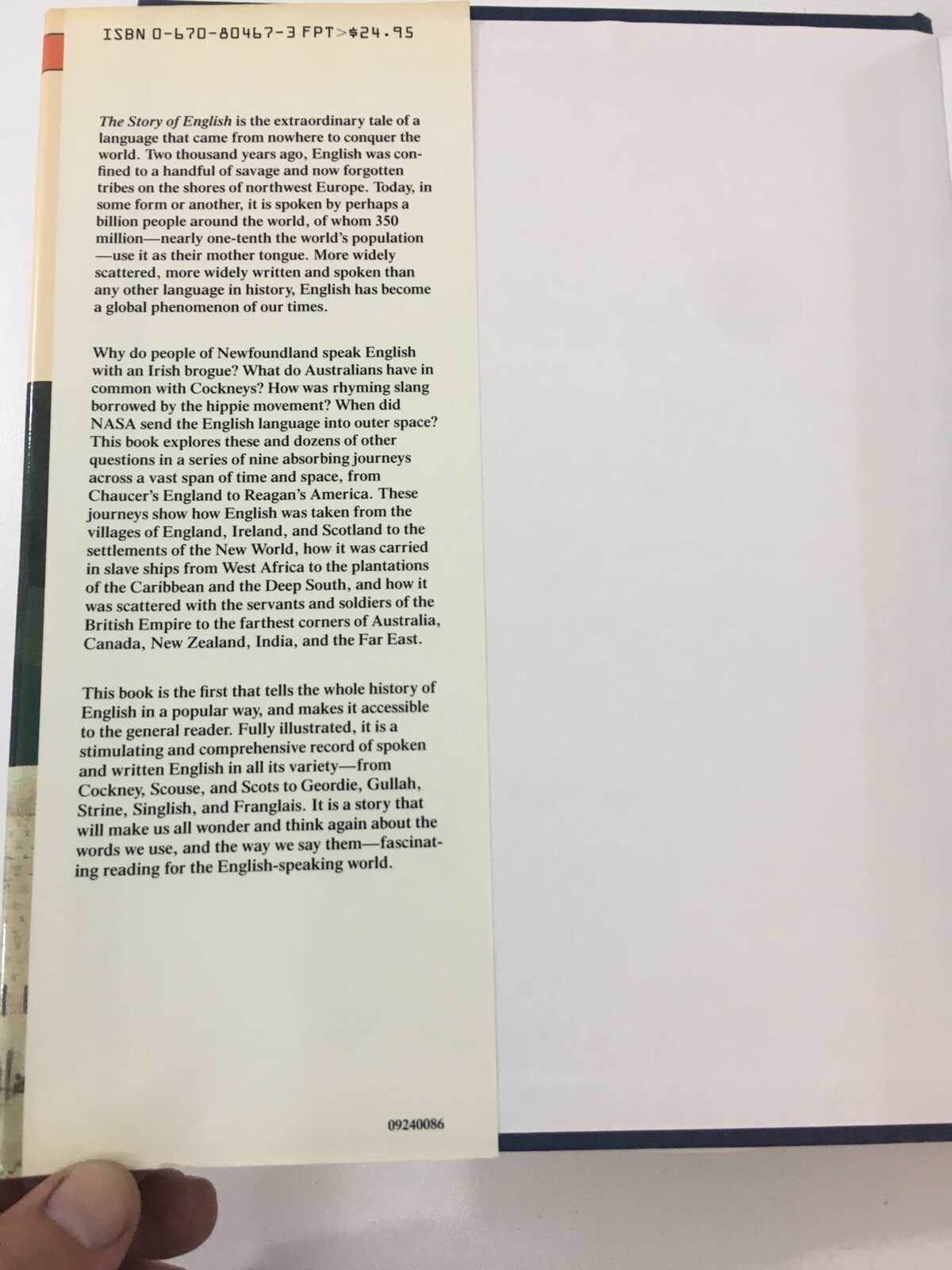 Story of English – Robert McCrum, Robert MacNeil (1986, Hardcover Dust Jacket)