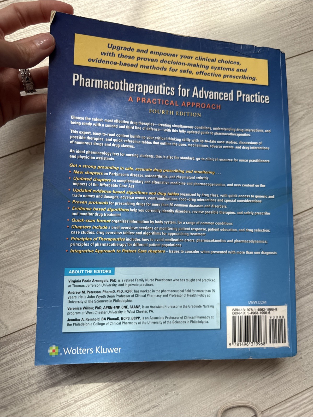 Pharmacotherapeutics for Advanced Practice : A Practical Approach by Jennifer A.