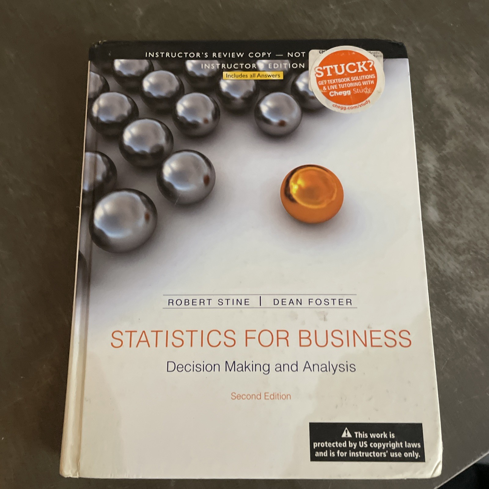 Statistics for Business: Decision Making and Analysis (2nd Edition)
