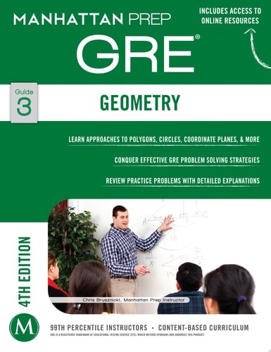 GRE Geometry (Manhattan Prep GRE Strategy Guides), Manhattan Prep, Good Book