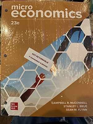 Loose Leaf for Microeconomics – Paperback, by McConnell Campbell R.; Brue – Good