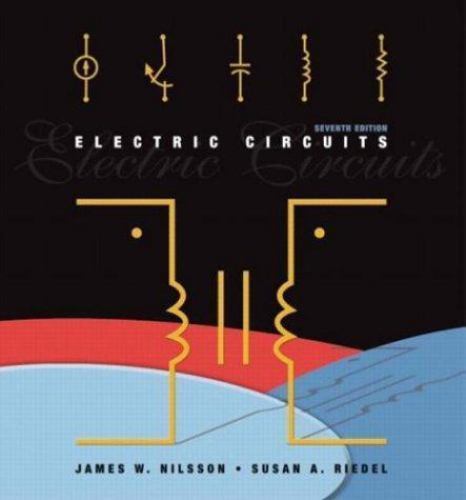 Electric Circuits, Hardcover by Nilsson, James W.; Riedel, Susan A., Used Goo…