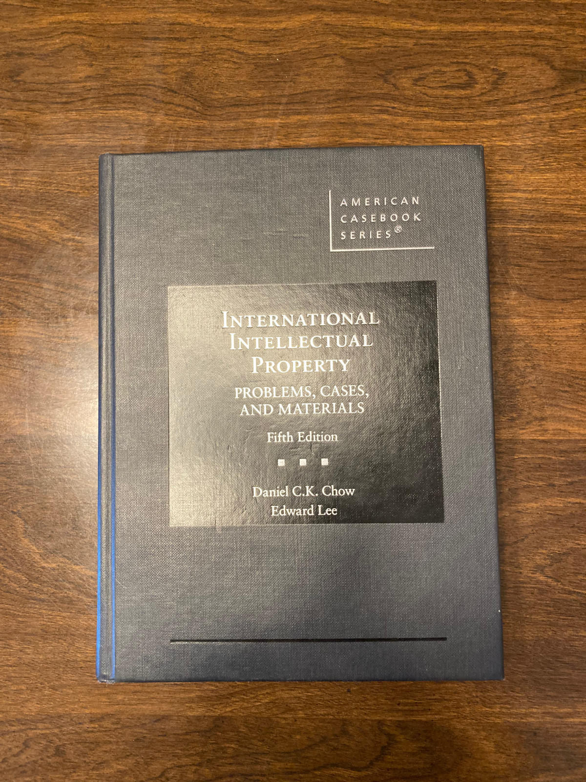 International Intellectual Property 5th edition (West Academic)