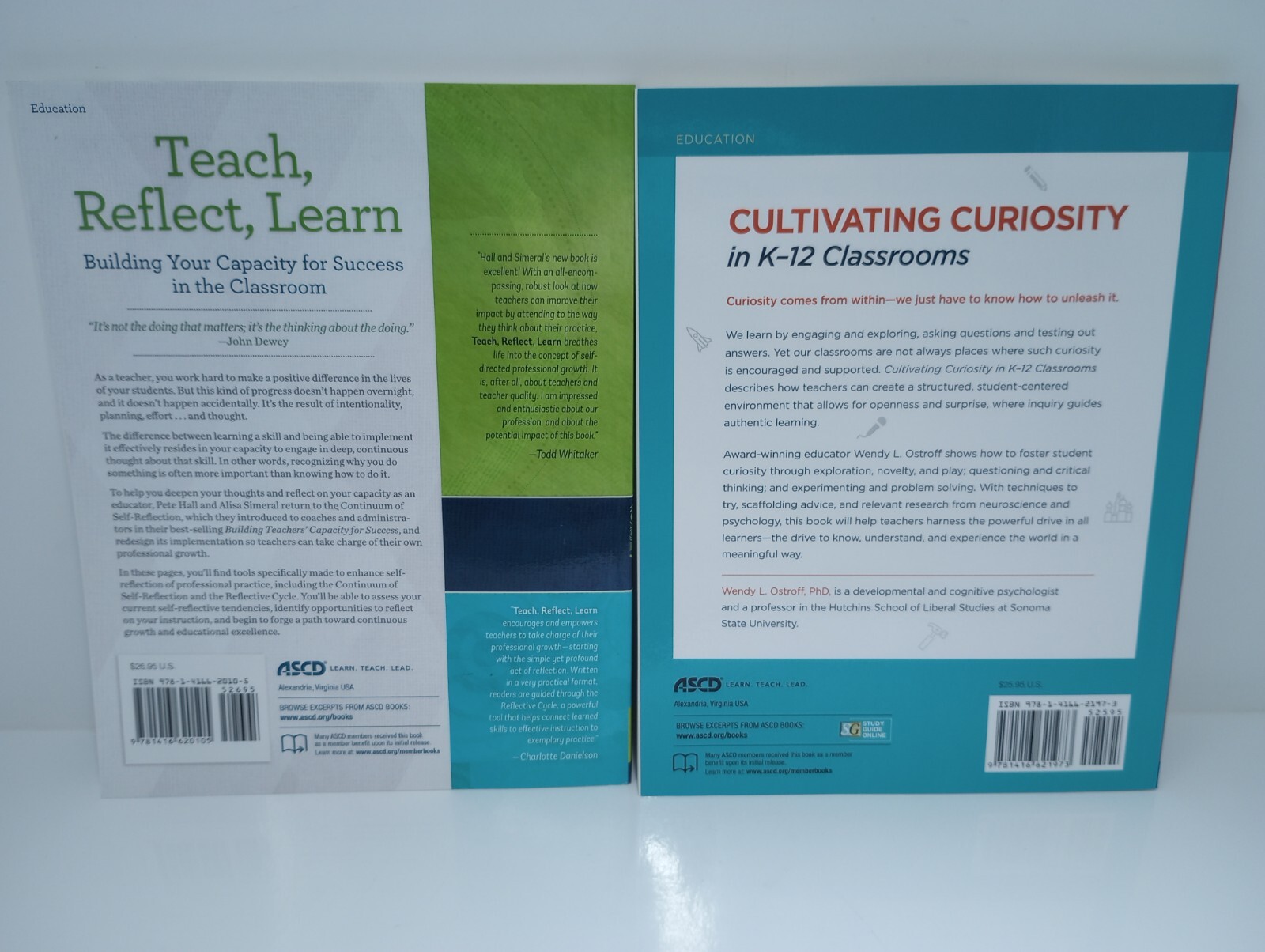 Lot of 14 ASCD School Education Teacher Books Curriculum Planning Grading Etc