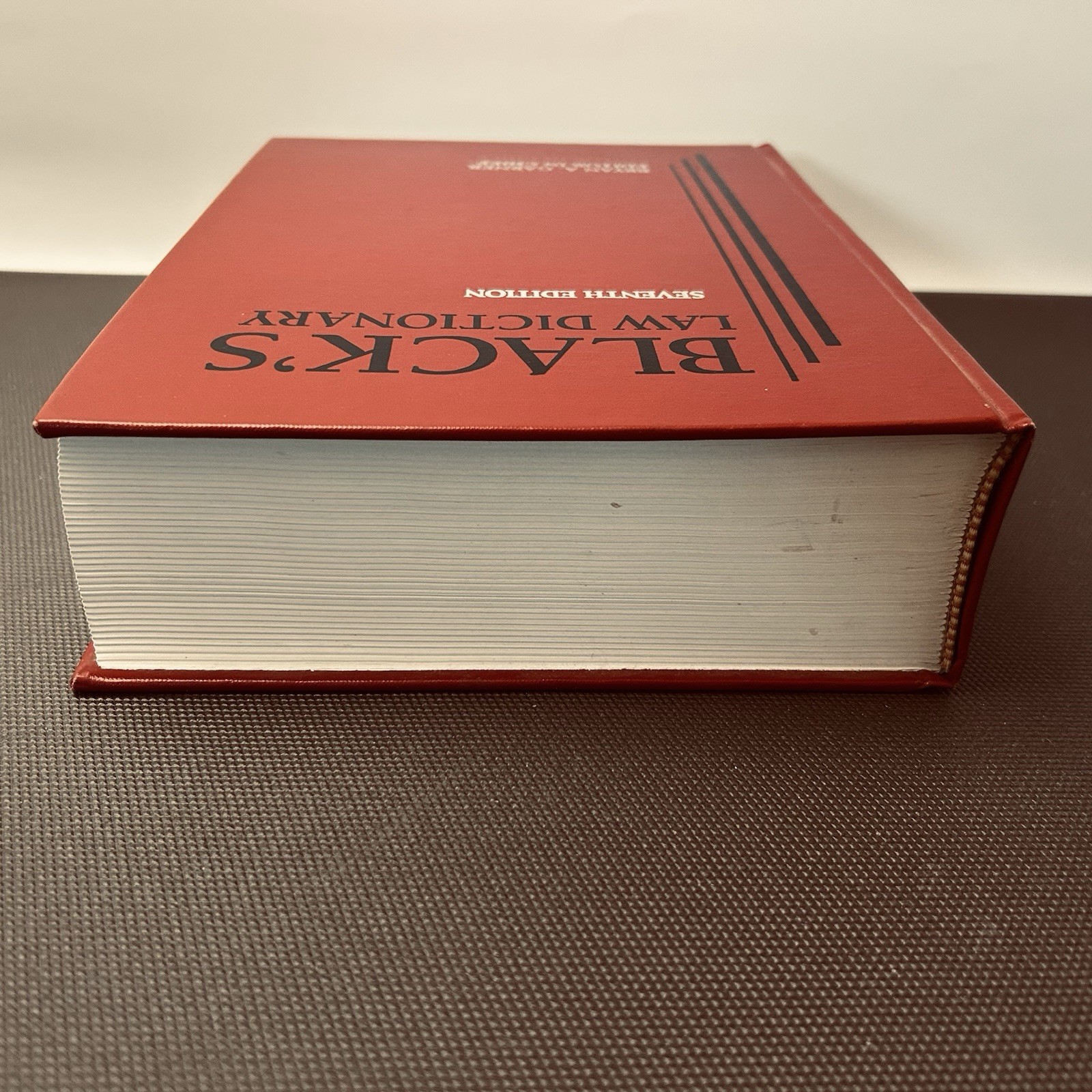 Black&rsquo;s Law Dictionary 7th Edition Bryan A. Garner Editor in Chief 1999 HC