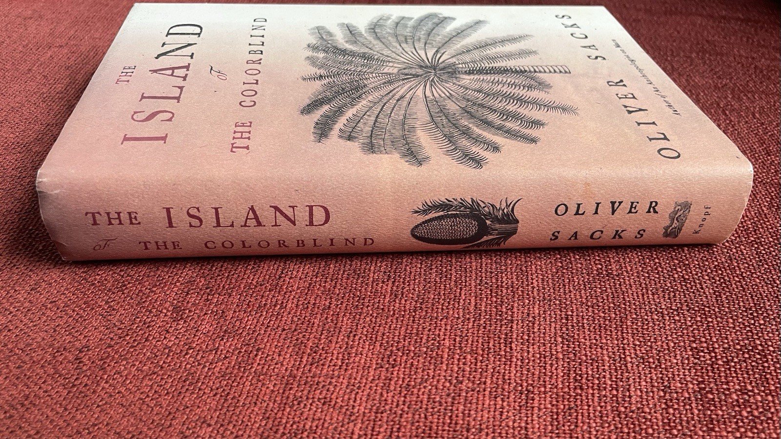 Signed Oliver Sacks – The Island Of The Colorblind – 1st Edition Book Autograph