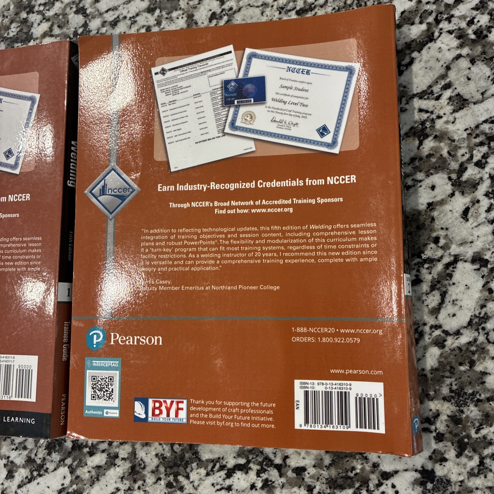 Welding Level 1 & 2 Trainee Guide (5th Edition) – Paperback By NCCER – GOOD COND