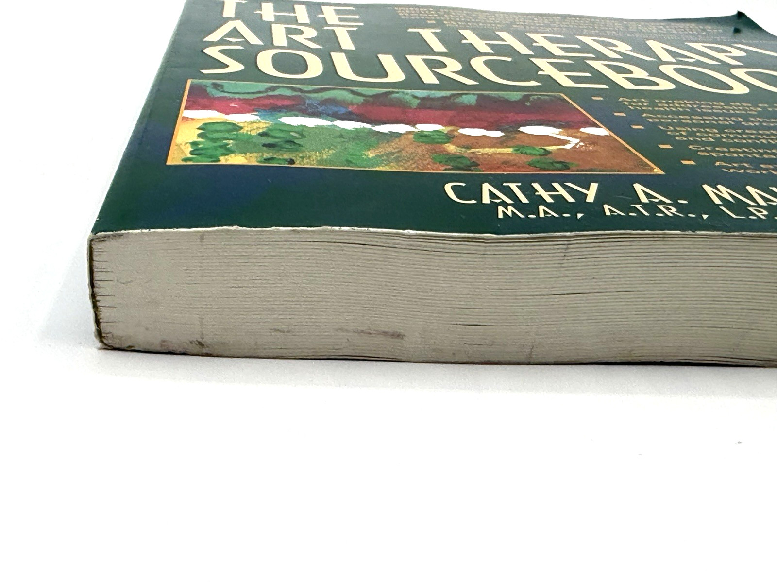 The Art Therapy Sourcebook by Cathy A. Malchiodi (Paperback Book, 1998)