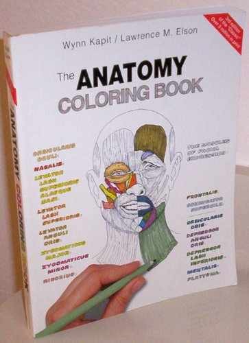 The Anatomy Coloring Book – Paperback, by Kapit Wynn; Elson – Acceptable n