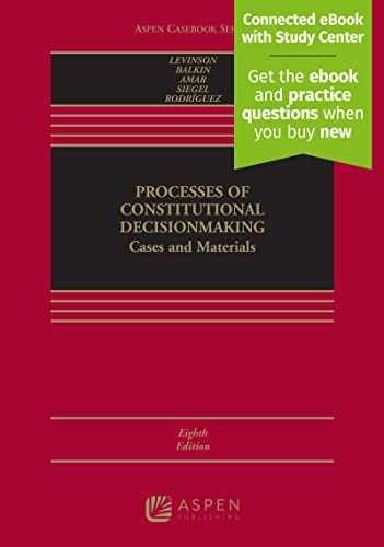 Processes of Constitutional – Hardcover, by Sanford Levinson; Jack – Good