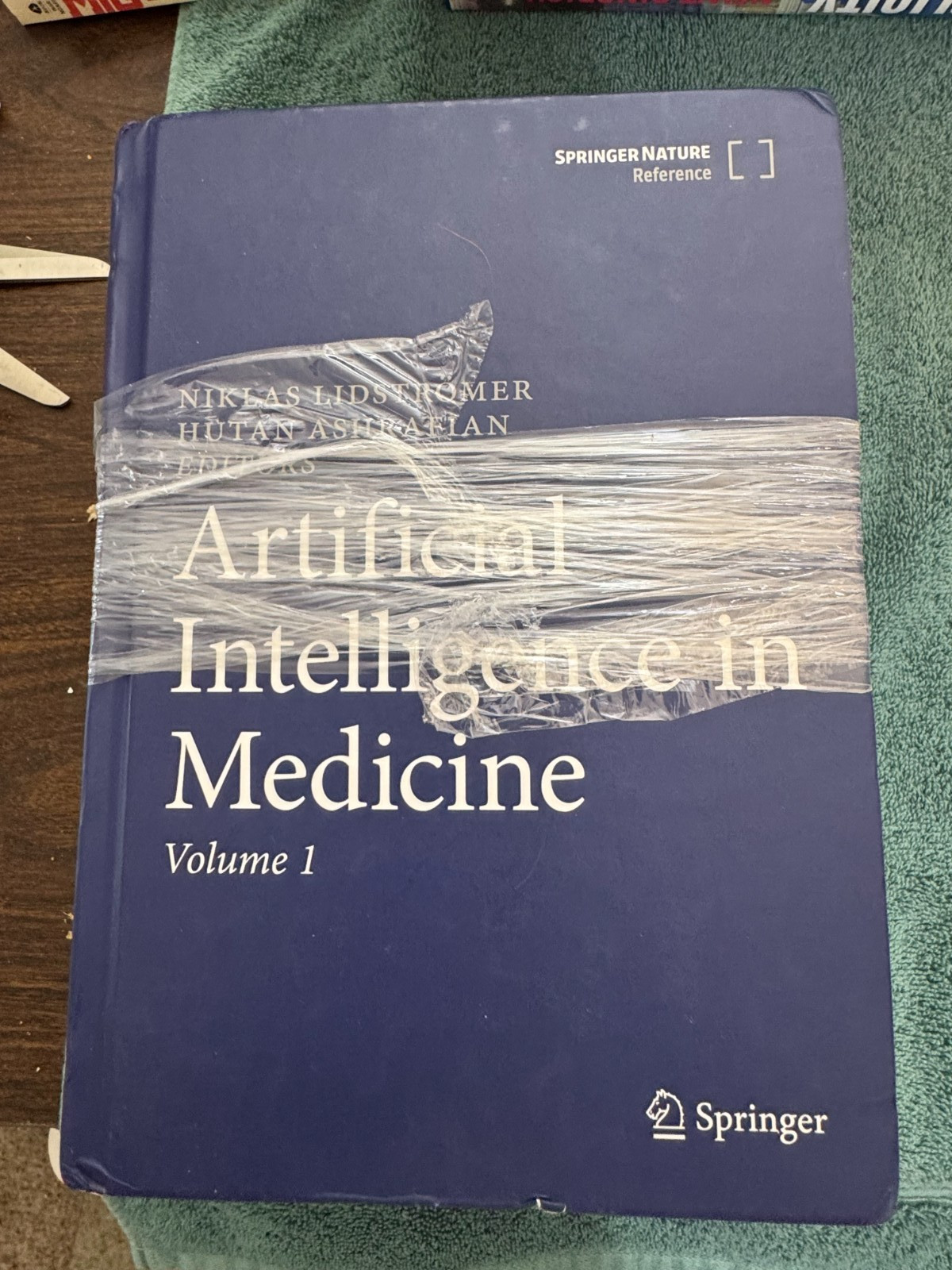 Artificial Intelligence in Medicine (Volume 1 & 2) 9783030645724 by Unknown