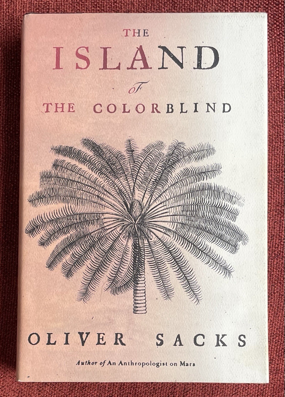 Signed Oliver Sacks – The Island Of The Colorblind – 1st Edition Book Autograph