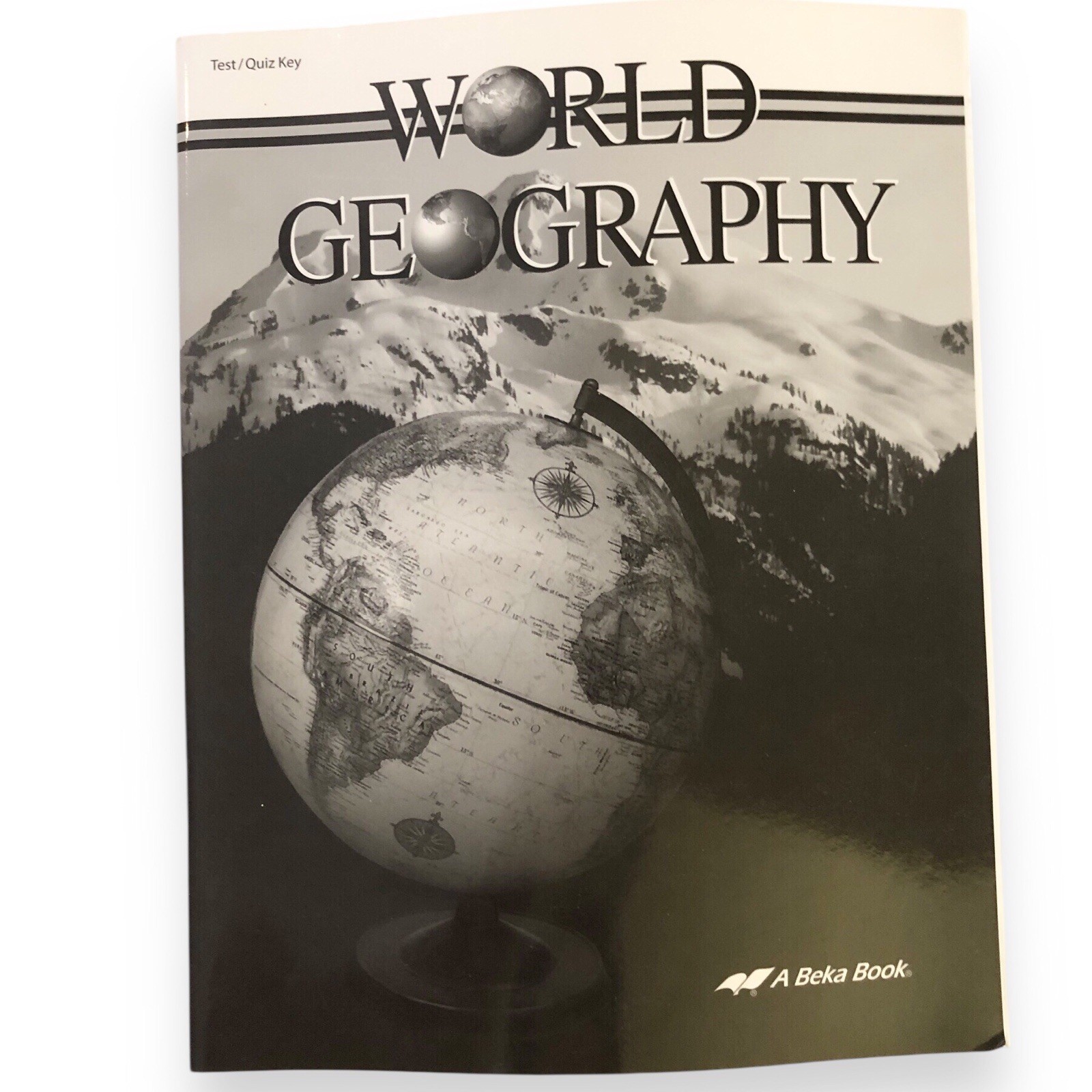Abeka A Beka Book World Geography Test Quiz Key High School 9th Grade Homeschool