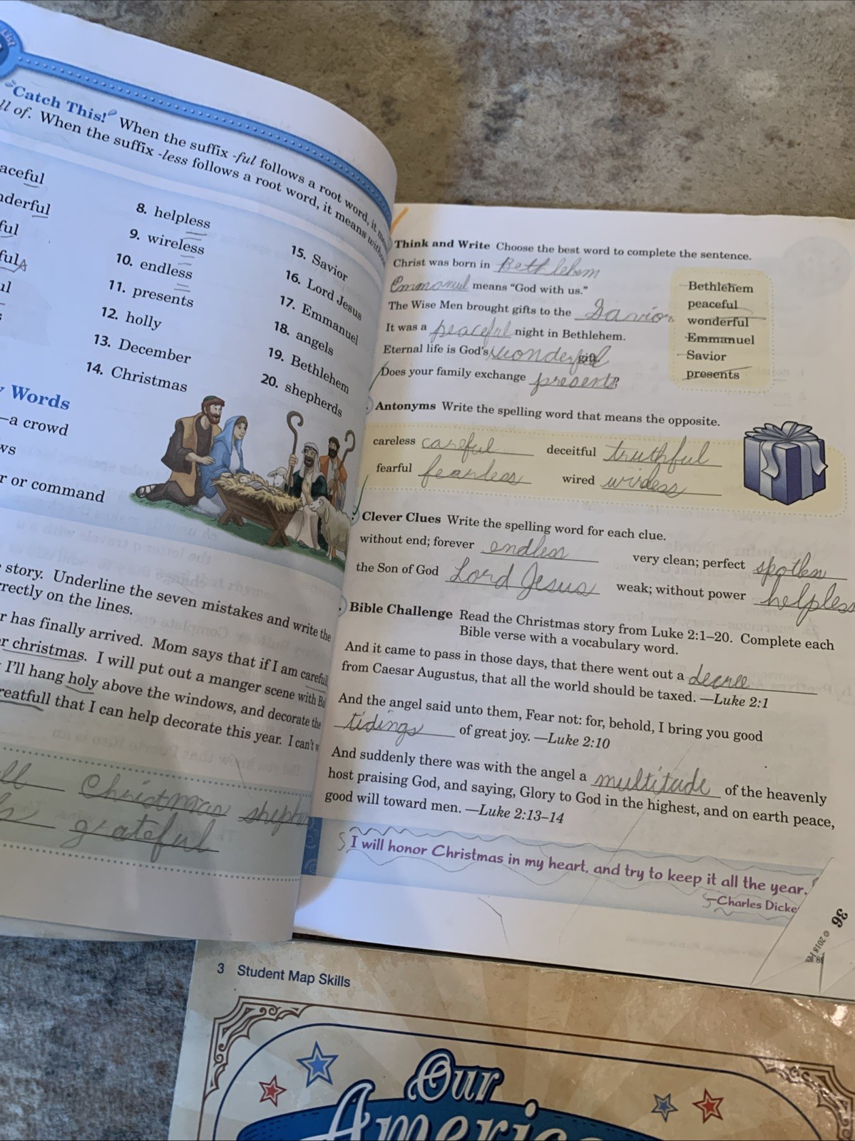 Abeka Third 3rd Grade Child / Student Homeschool Books , Readers And Textbooks