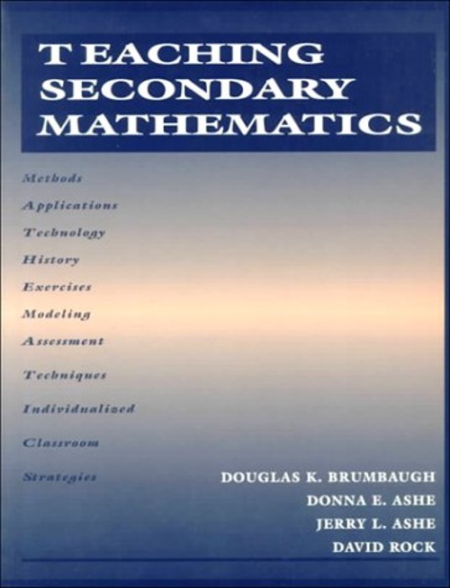 Secondary Mathematics Methods Paperback