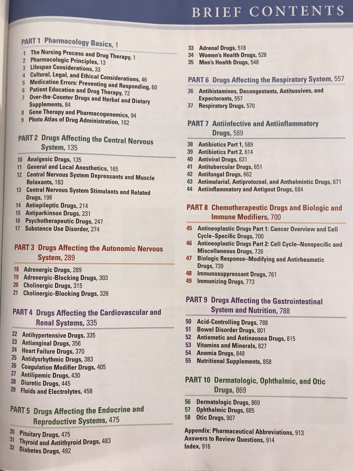 Pharmacology and the Nursing Process – Tenth 10th Edition – 2023 – w/ Code