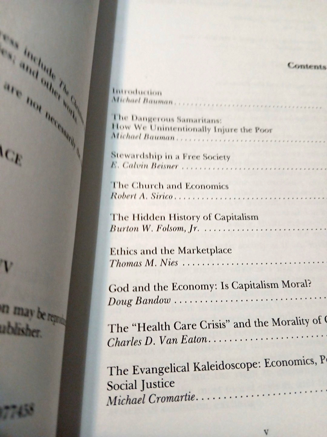 Morality and the Marketplace, Michael Bauman (1st Printing 1994, Paperback)