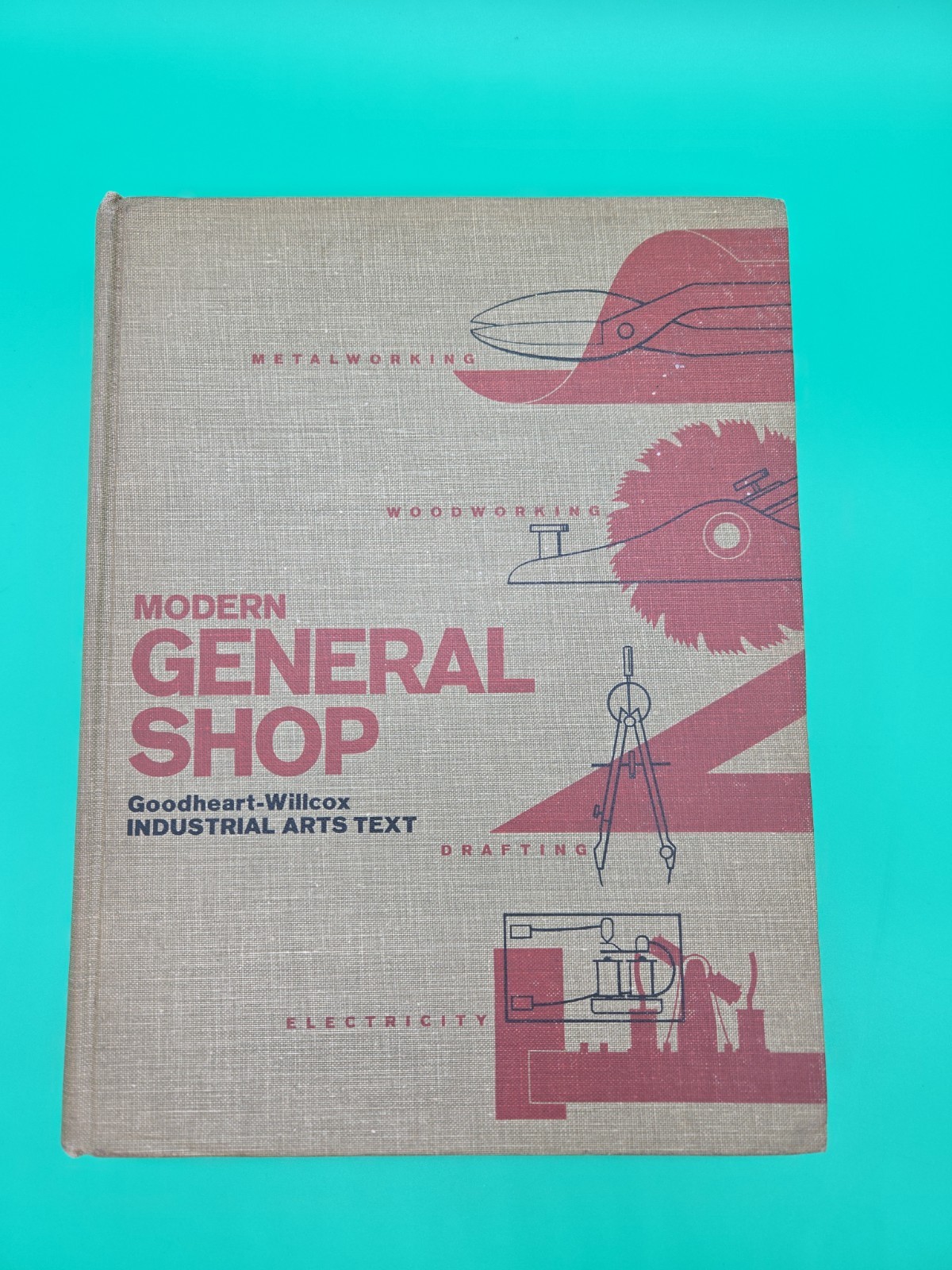 Modern General Shop 1968 Vintage Textbook Goodheart Willcox 4 Shop Books in One