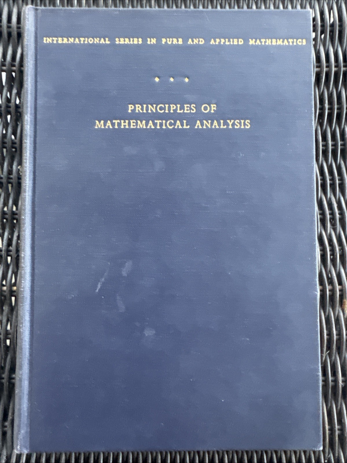 Principles of Mathematical Analysis by Rudin, Walter Vintage 1st Edition 1953 HC