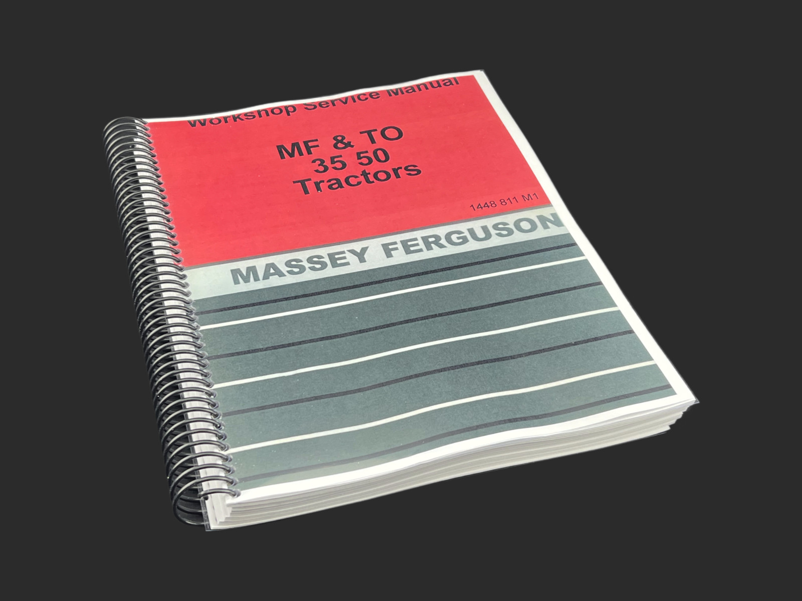 Massey Ferguson Workshop Service Manual MF & TO 35 50: 292 Pages & Coil Bound