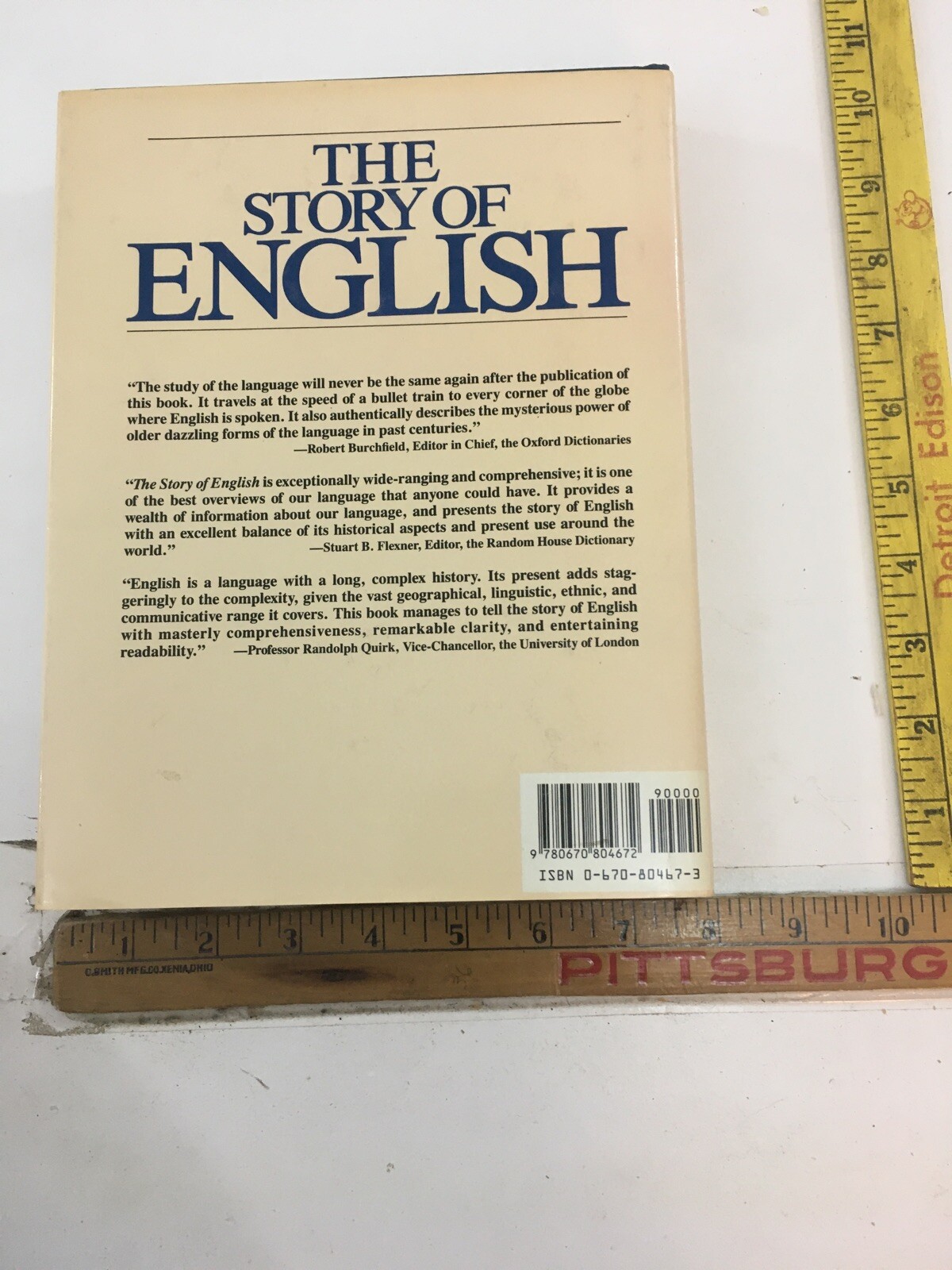 Story of English – Robert McCrum, Robert MacNeil (1986, Hardcover Dust Jacket)