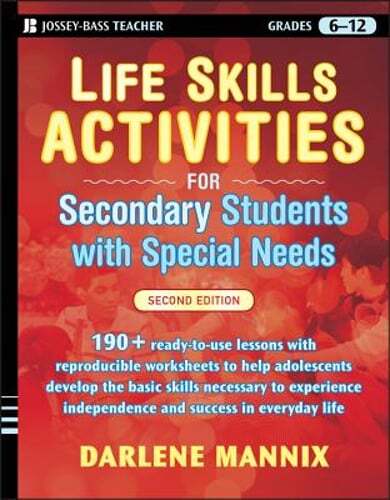 Life Skills Activities for Secondary Students with Special Needs by Mannix: New