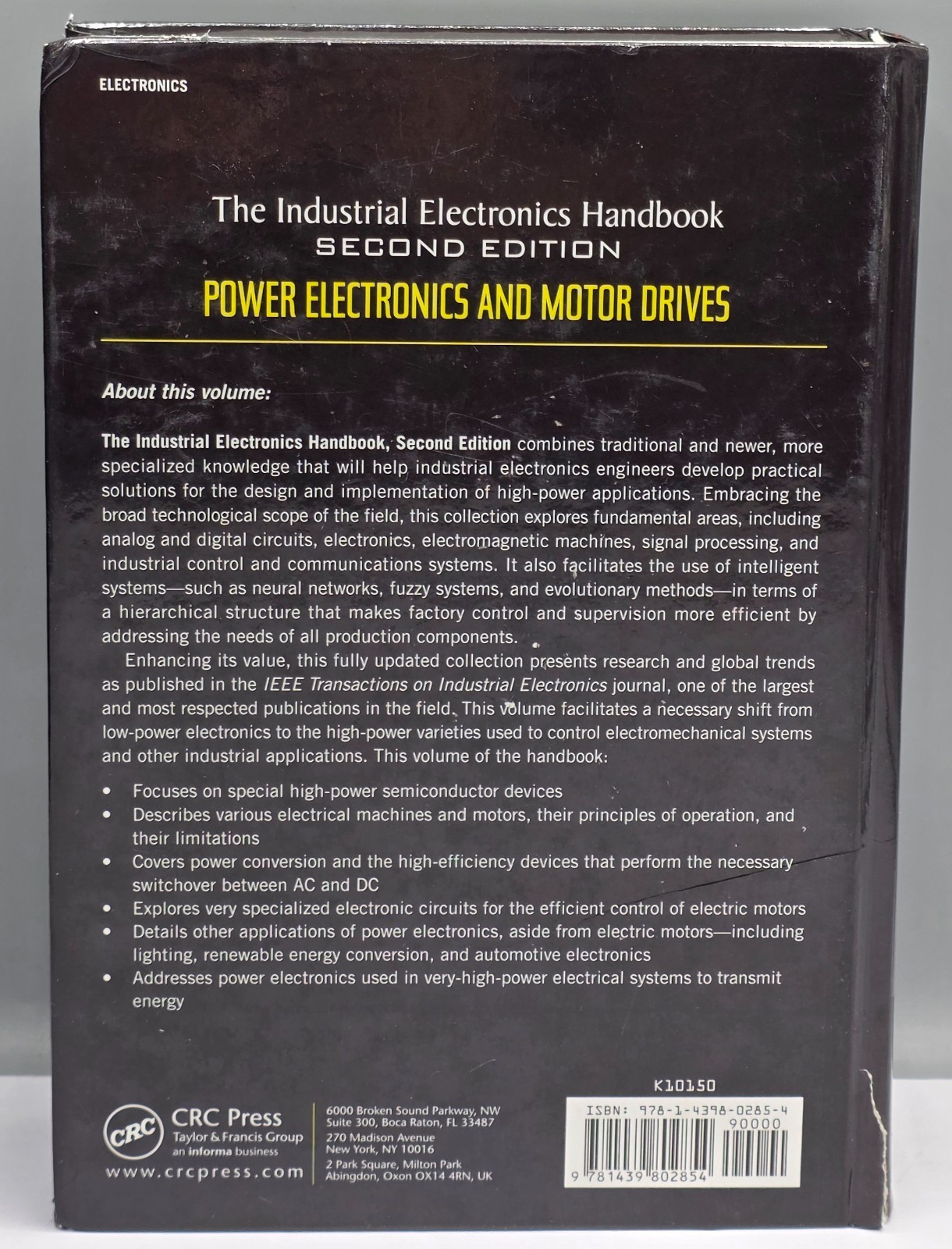 Industrial Electronics Handbook Power Electronics and Motor Drives 2nd Edition