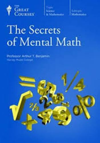 Secrets of Mental Math by Arthur T. Benjamin (DVD)