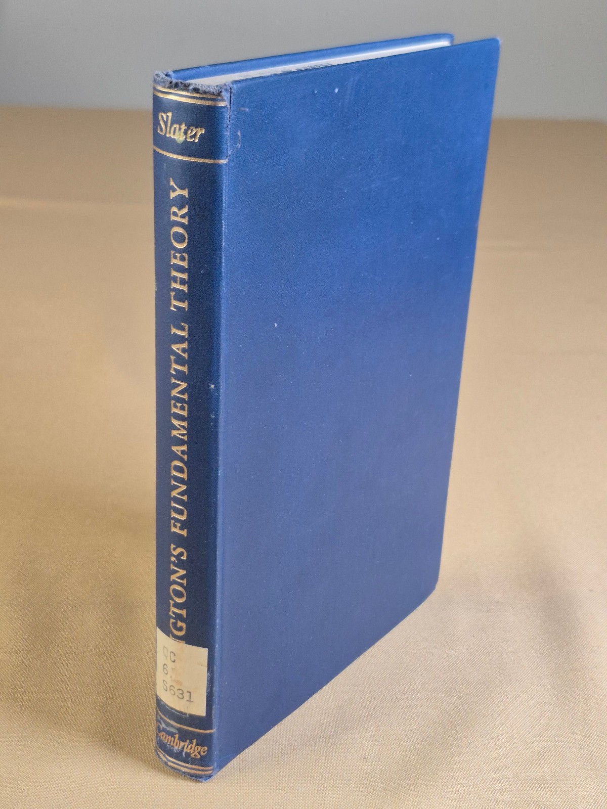 The Development and Meaning of Eddington&rsquo;s Fundamental Theory – Noel B. Slater
