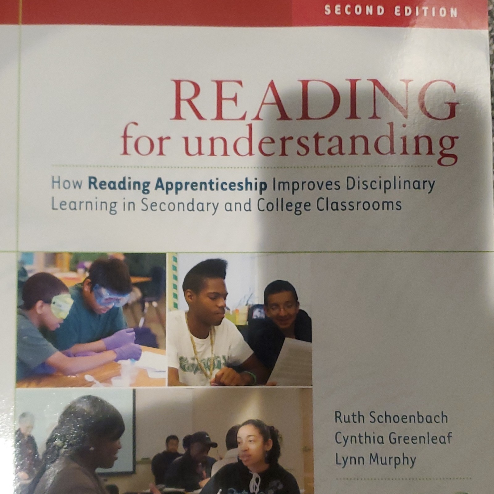 Reading for Understanding 2nd Ed Textbook Reading Skills HS/Adult, Schoenbach
