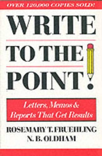 WRITE TO THE POINT By Rosemary T. Fruehling **Mint Condition**