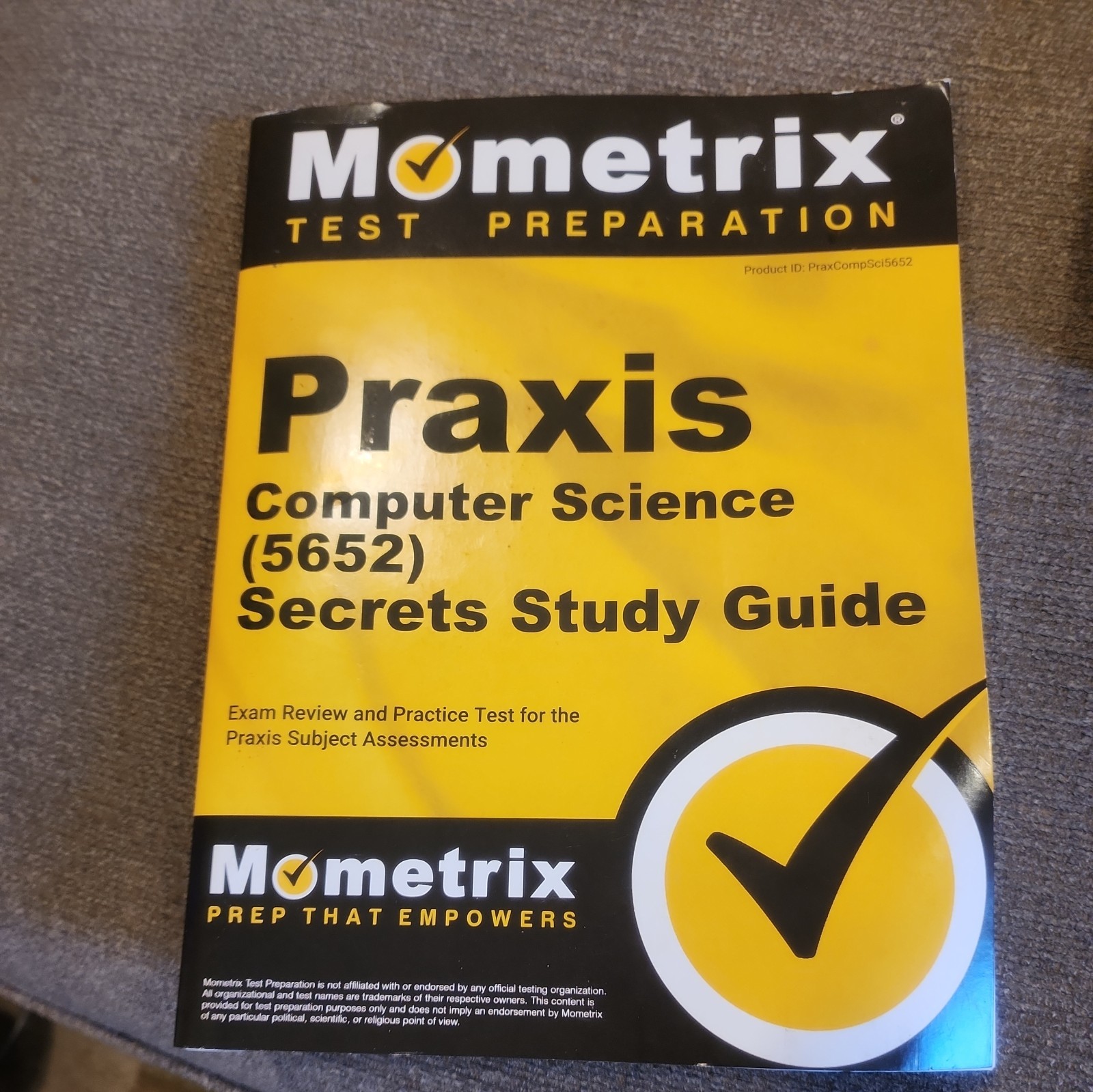 Praxis Computer Science (5652) Secrets Study Guide : Exam Review and Practice…
