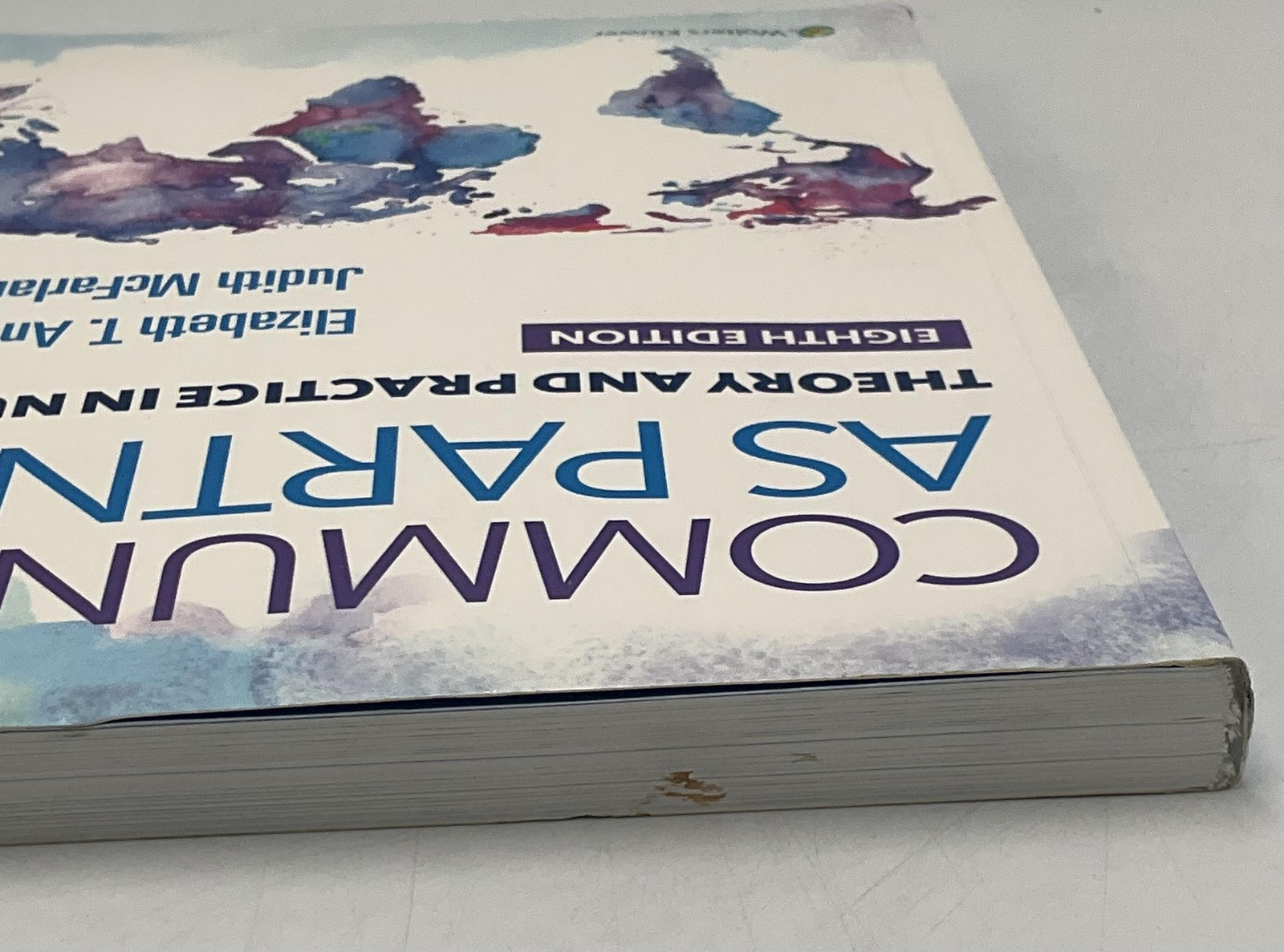 Community As Partner Anderson McFarlane Eighth Edition Paperback Wolters Kluwer