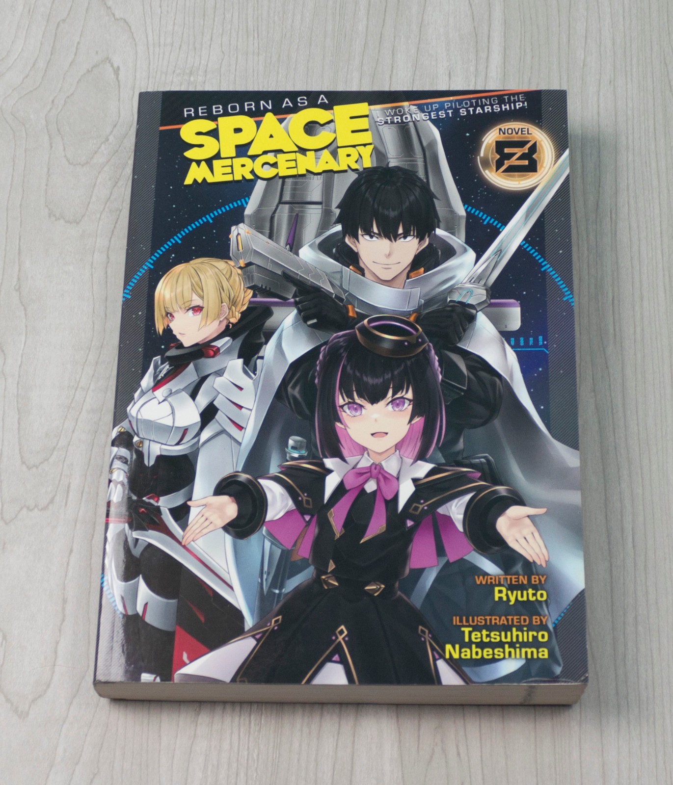 Reborn as a Space Mercenary Vol 8 English Light Novel Volume Ryuto / Seven Seas