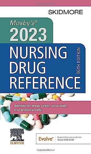 Mosby&rsquo;s 2023 Nursing Drug Reference (Skidmore Nursing Drug Reference) [Paperb…