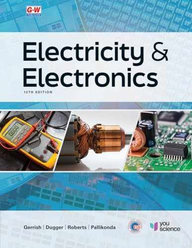 Electricity and Electronics – Hardcover, by Gerrish Howard H.; – Very Good