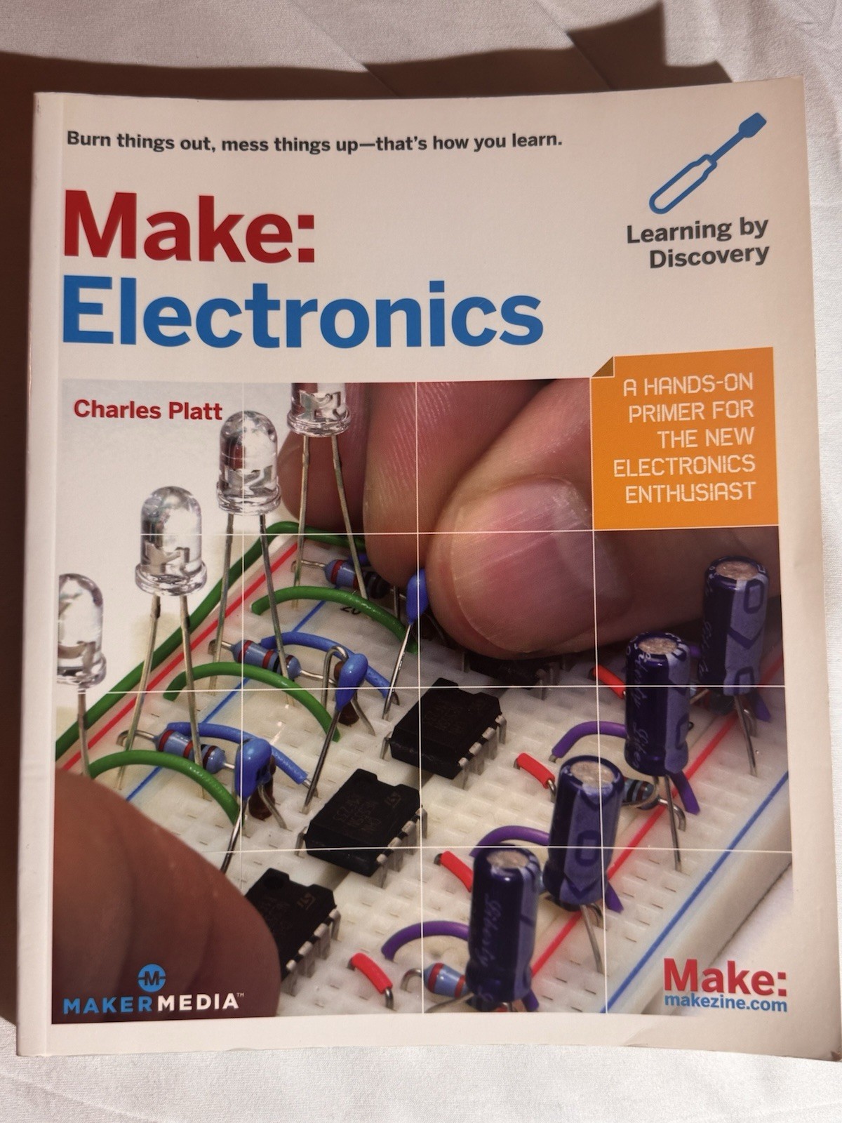 Make: Electronics : Learning Through Discovery Paperback Charles