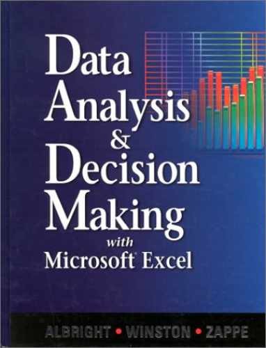 Data Analysis and Decision – Hardcover, by Albright S. Christian; – Very Good