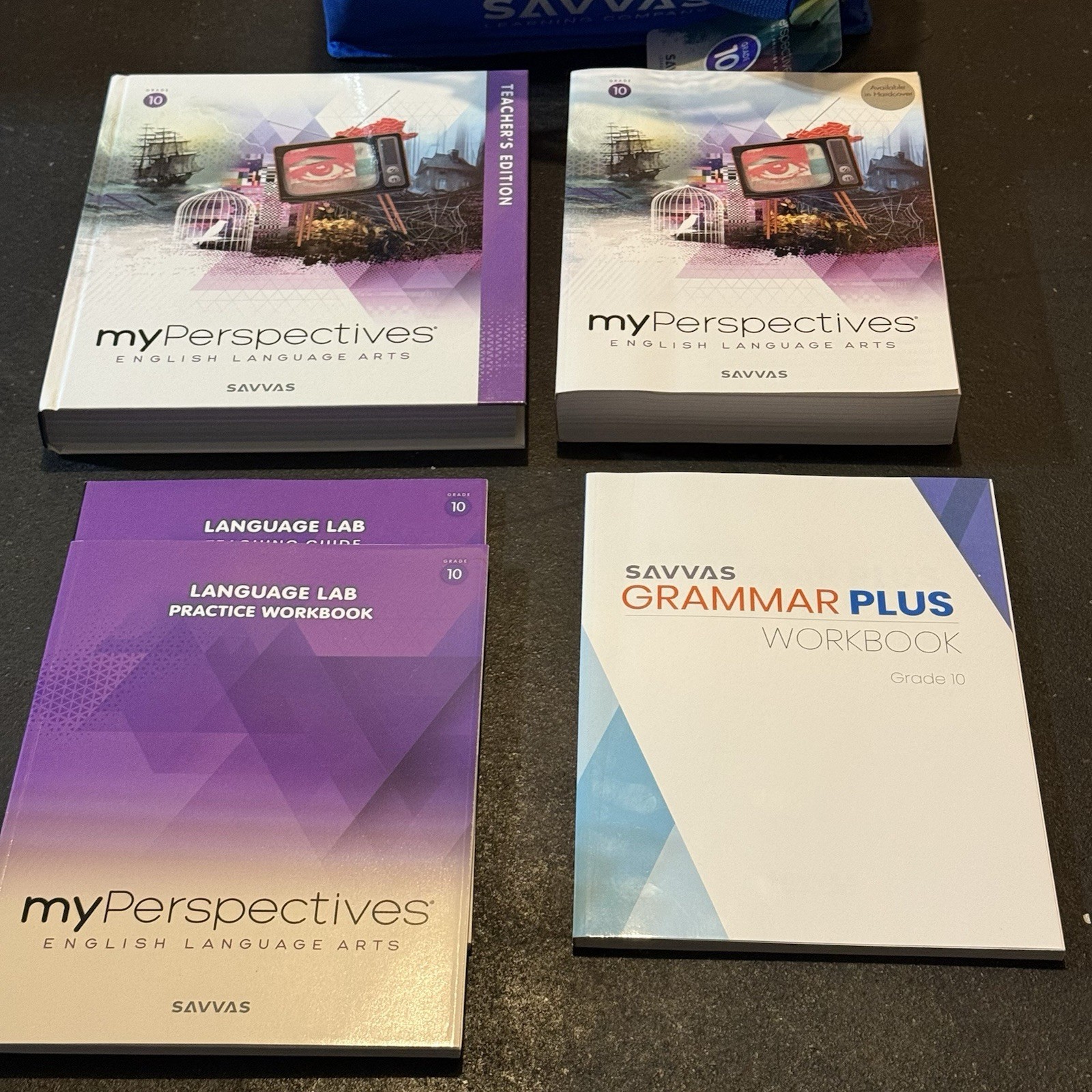 My Perspectives English Language Arts Grade 10 Savvas Learning Co. Teacher Set .