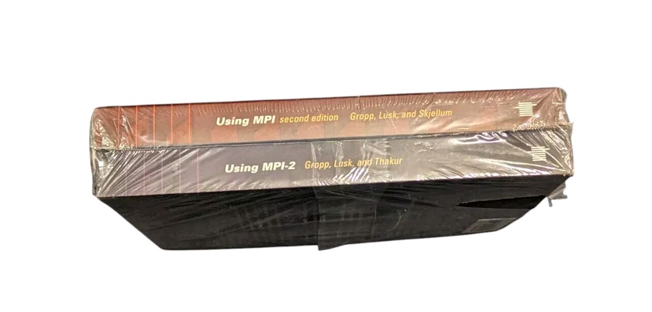 Using MPI Second Edition & MPI-2: Gropp Lusk Skellum Thakur New Sealed
