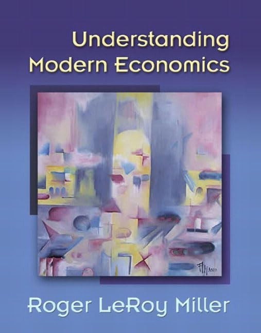 Understanding Modern Economics by Roger LeRoy Miller 2004 Hardcover CD Included