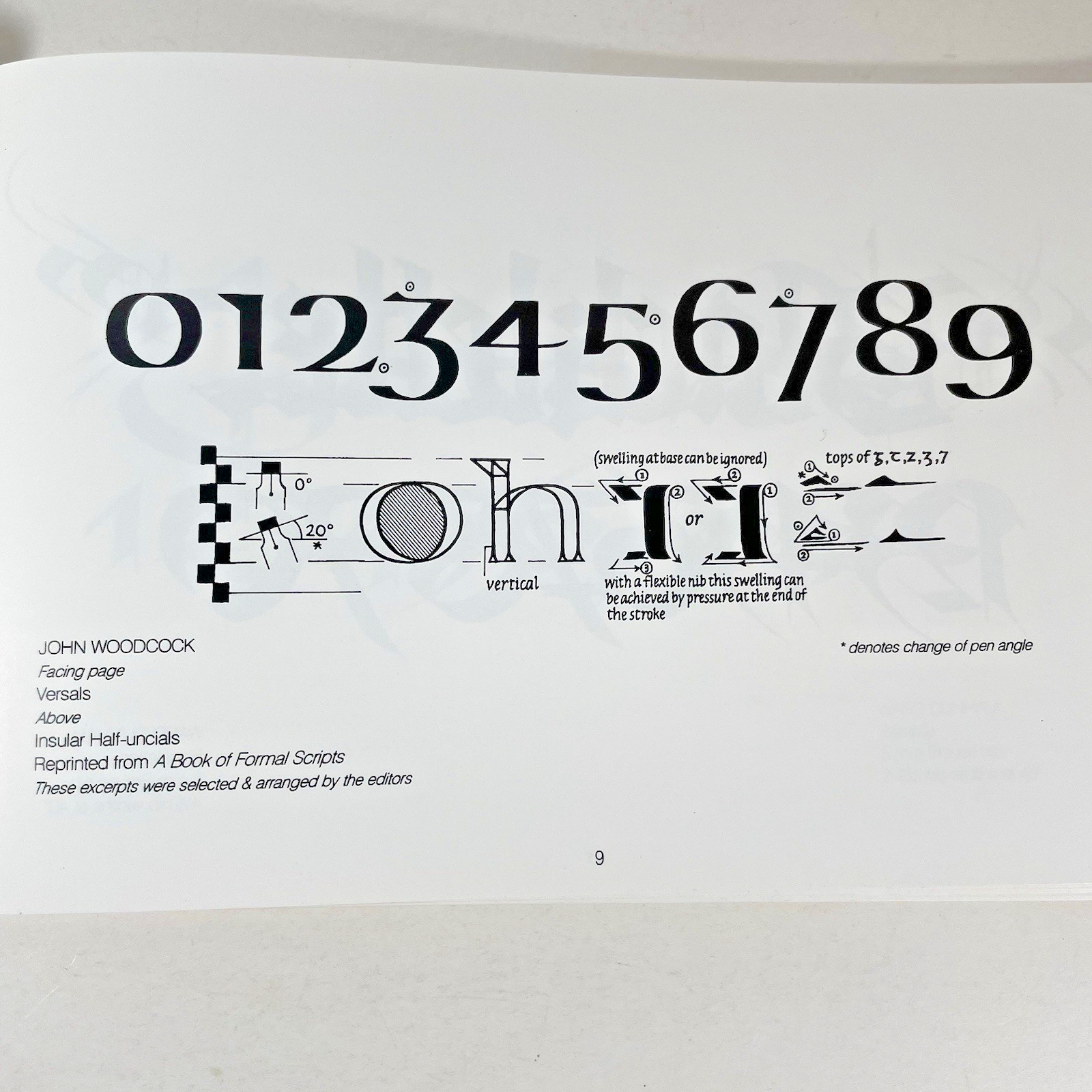 Uncommon Numbers: Source Book for Artists 1996 Calligraphy Brenda Casey 64 pgs