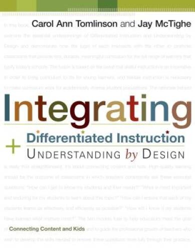 Integrating Differentiated Instruction & Understanding by Design: C – ACCEPTABLE