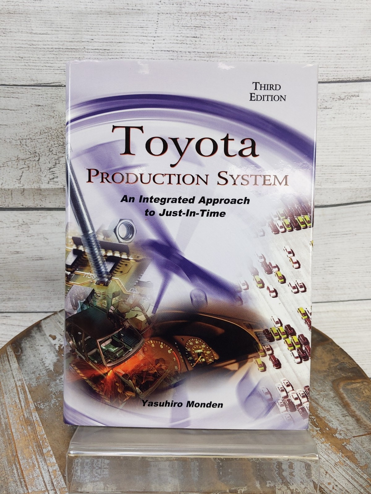 Toyota Production Systems by Yasuhiro Monden 1998 Hardcover Book w/Dust Jacket