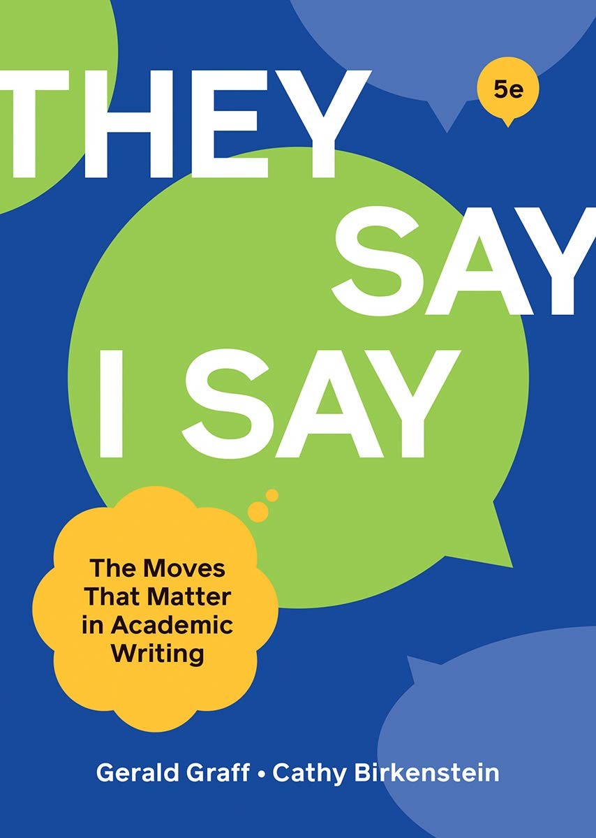 « They Say / I Say »