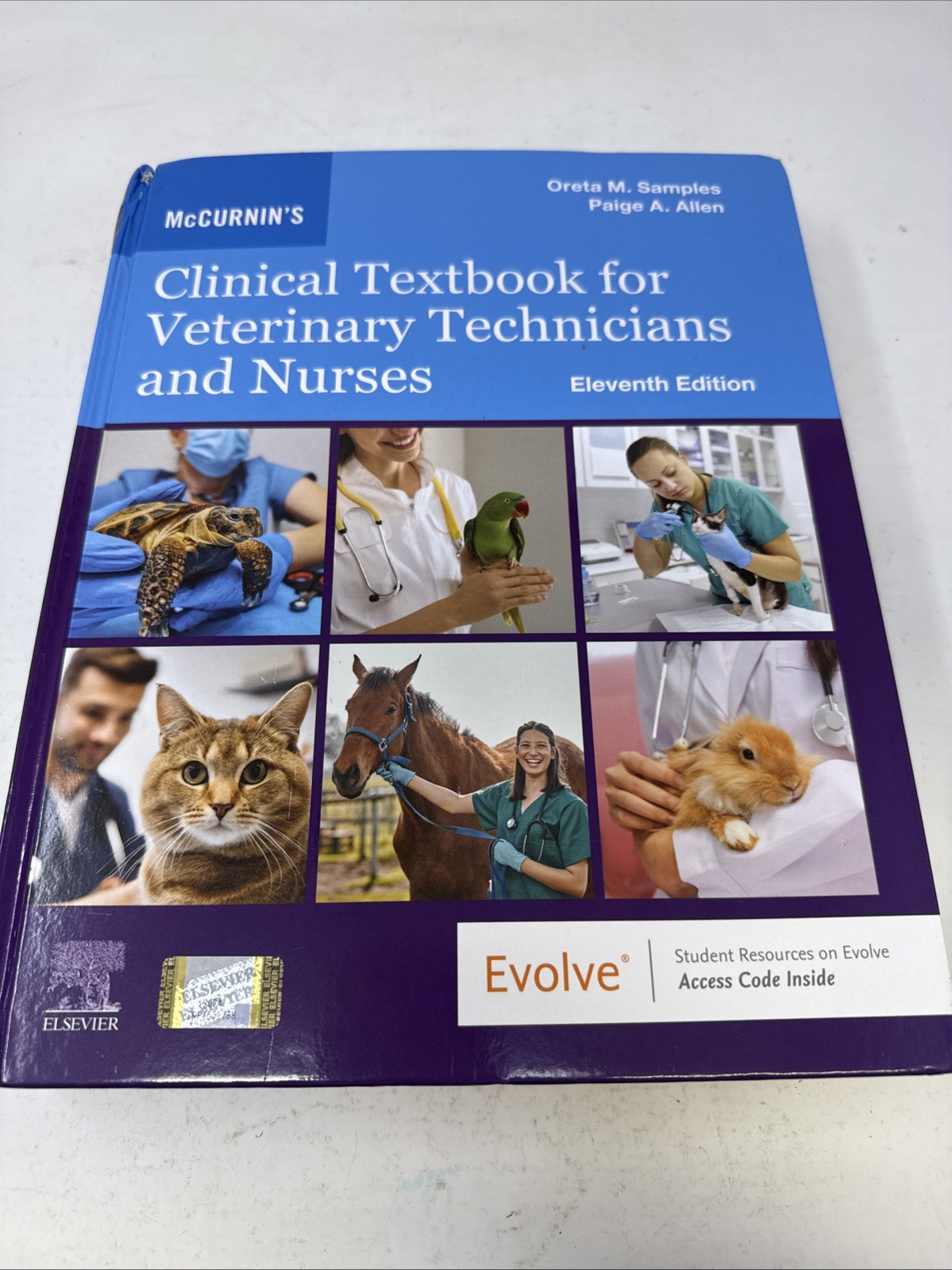 Mccurnin&rsquo;s Clinical Textbook for Veterinary Technicians and Nurses, Hardcover…